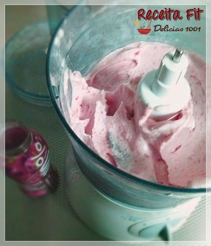 Sorvete De Banana E Morango Fit Sorvete De Banana E Morango Fit